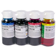 Комплект чорнил CW Canon PG-510/CLI-521 (4х100мл) BK/С/M/Y